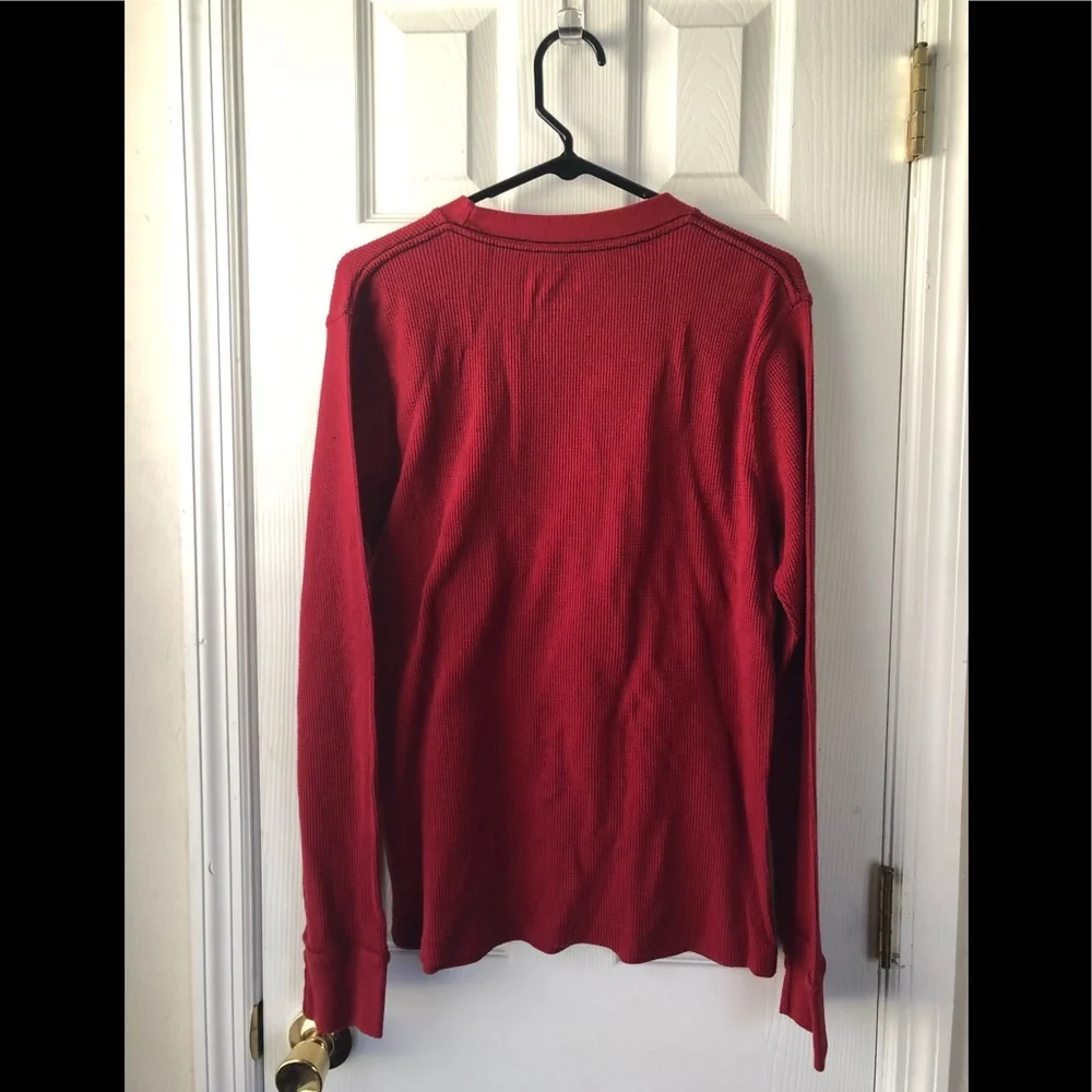 Bundle - Red and Blue Thermal Long Sleeve Shirts - Picture 2 of 15